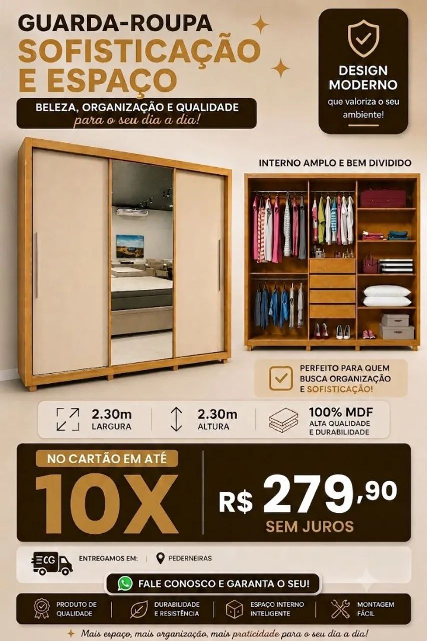 Guarda roupa - Foto 4