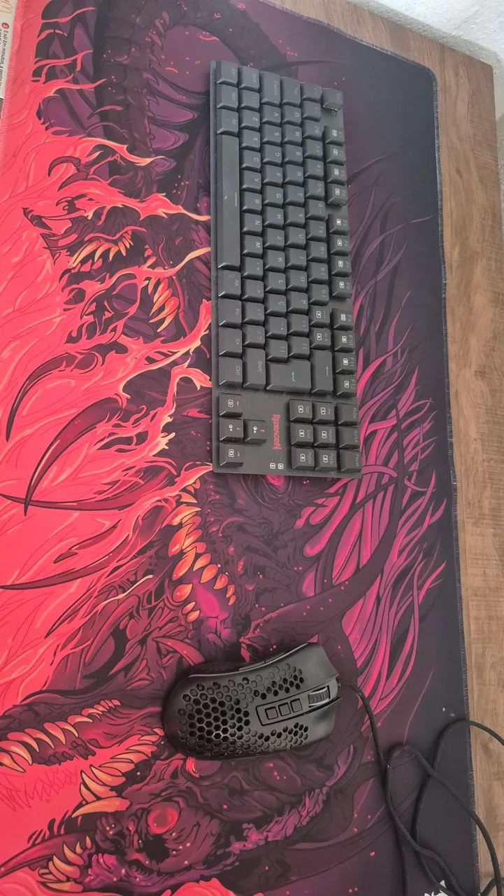Gamer TECLADO MOUSE E MOUSEPAD - Foto 2