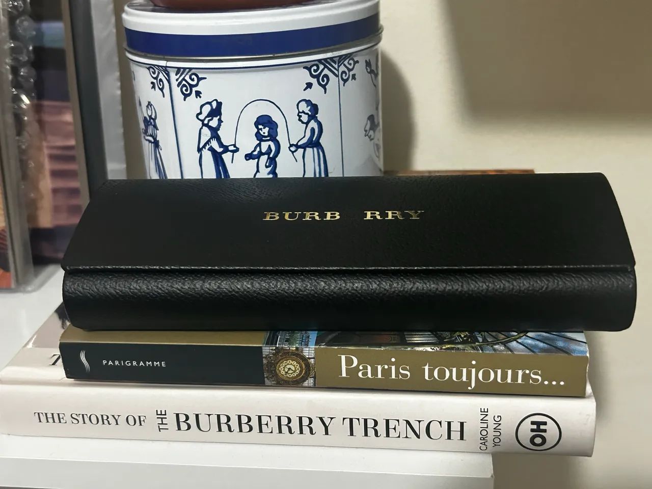 Capa de óculos Burberry original 