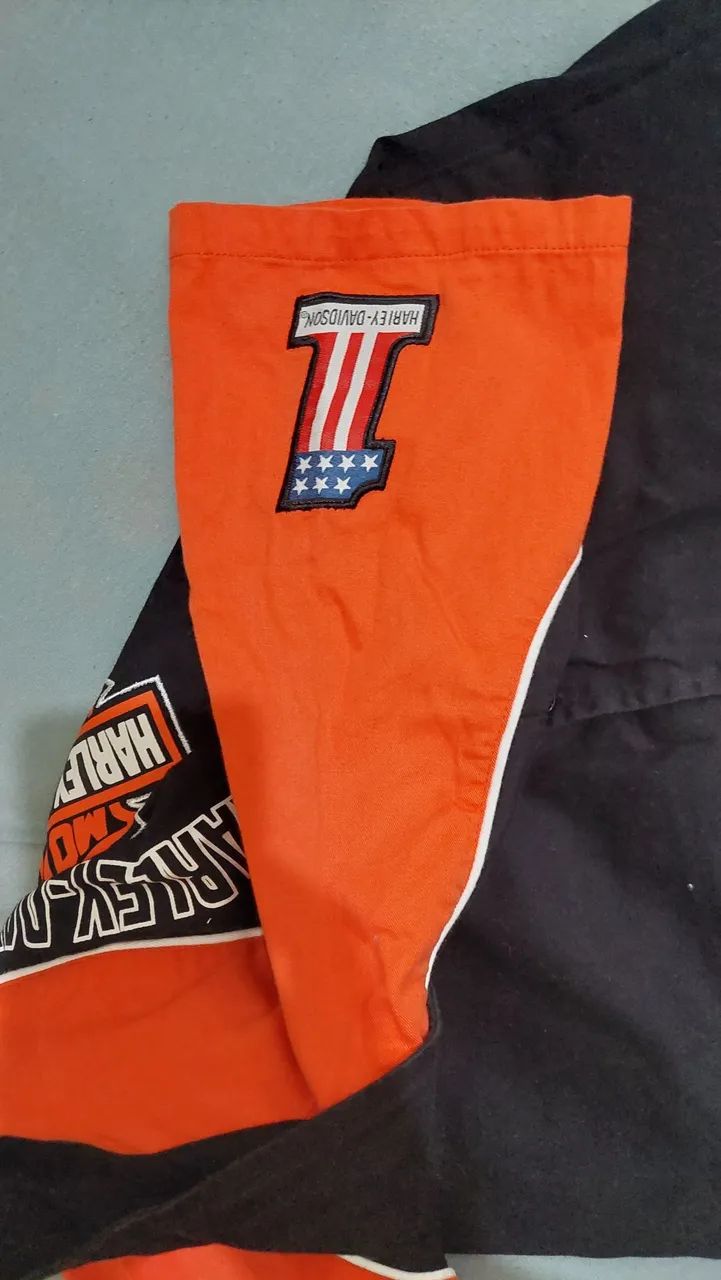 Camisa harley davidson  tamanho  p - Foto 3