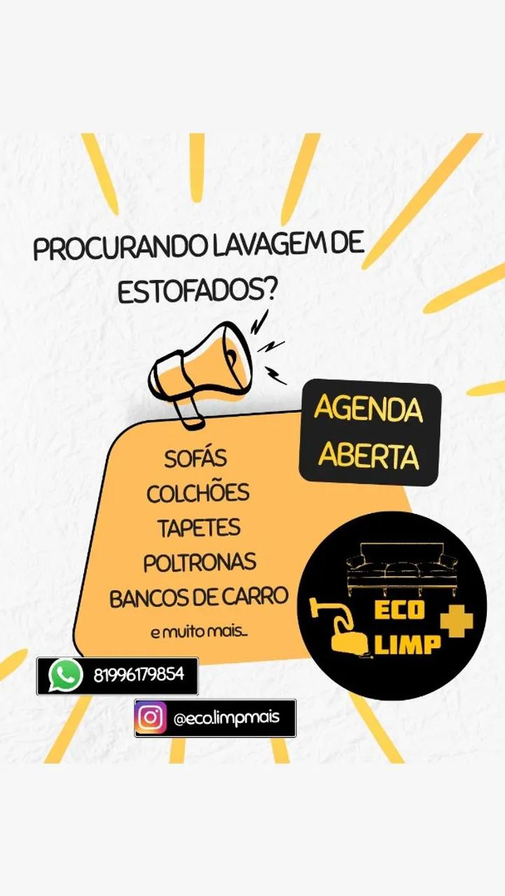 Ja pensou em jogar um Estofado Fora ? 