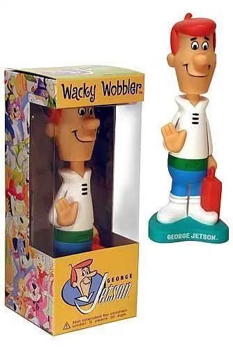 アメコミ KelloggsWACKY WOBBLERS Boneco George Jetson Funko Wacky Wobbler The Jetsons Hanna Barbera