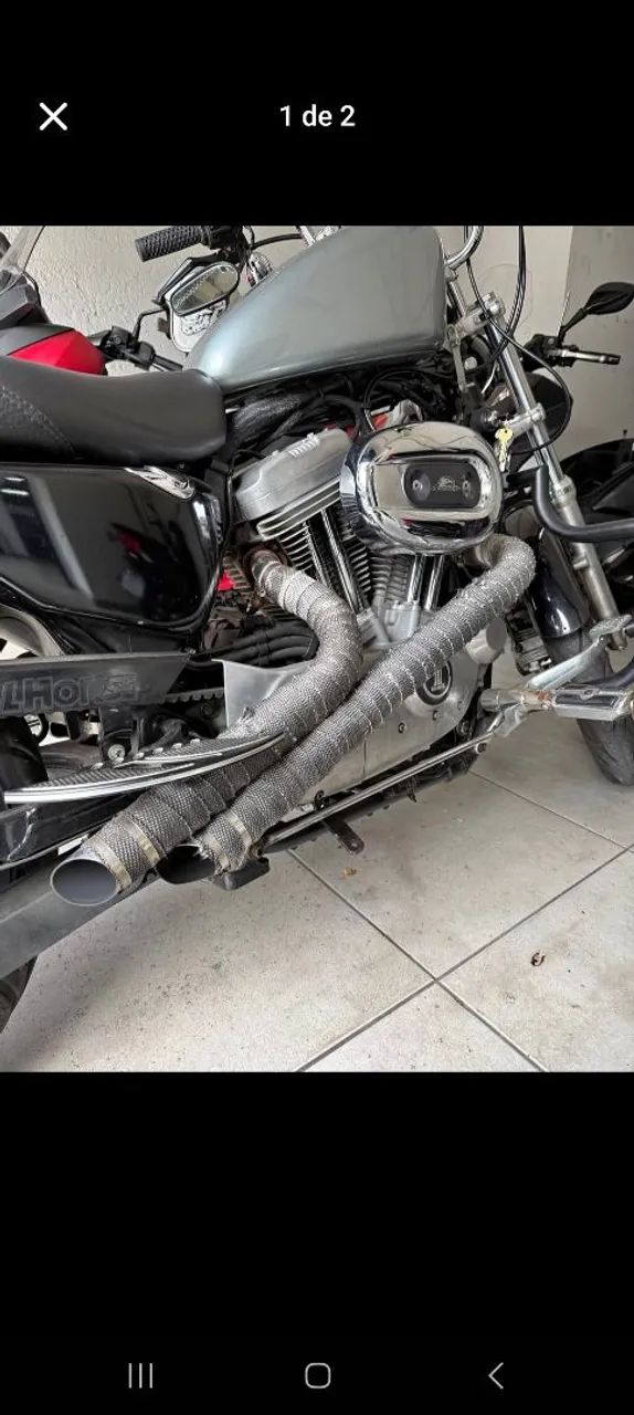 Escapamento Harley Davidson 883 - Foto 3