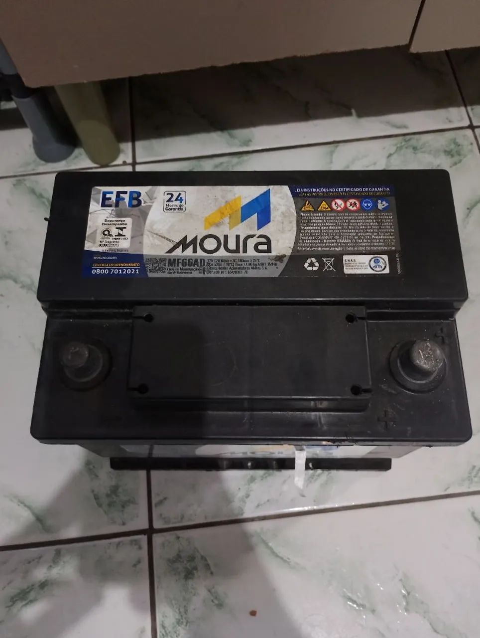 Bateria Moura 60 AH - Foto 2