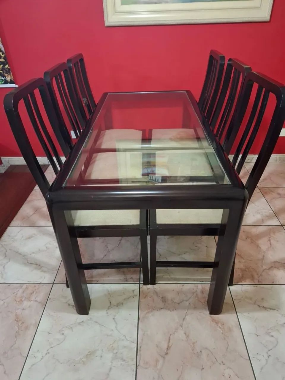MESA MADEIRA MACIÇA!