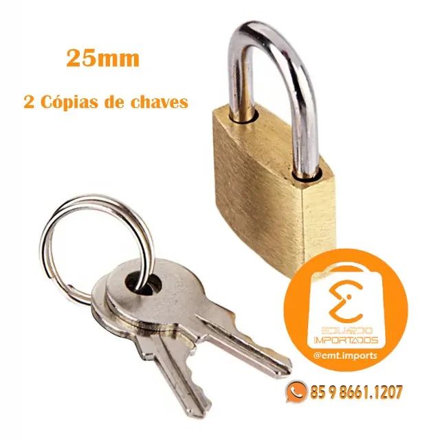 Cadeado 25mm Padlock PA-25 - Foto 2