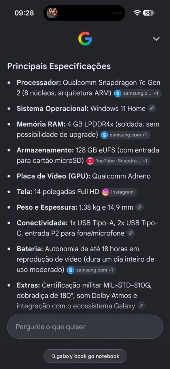 Notebook Samsung  - Foto 4