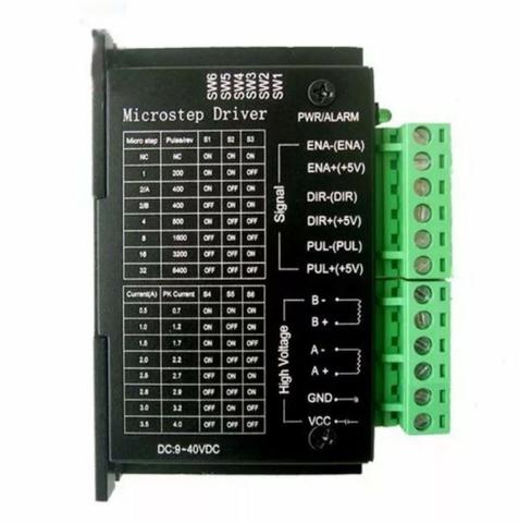 COD-AM227 Driver Motor De Passo 4a - Tb6600 9-40v Semi-profissional Arduino Automação - Foto 3