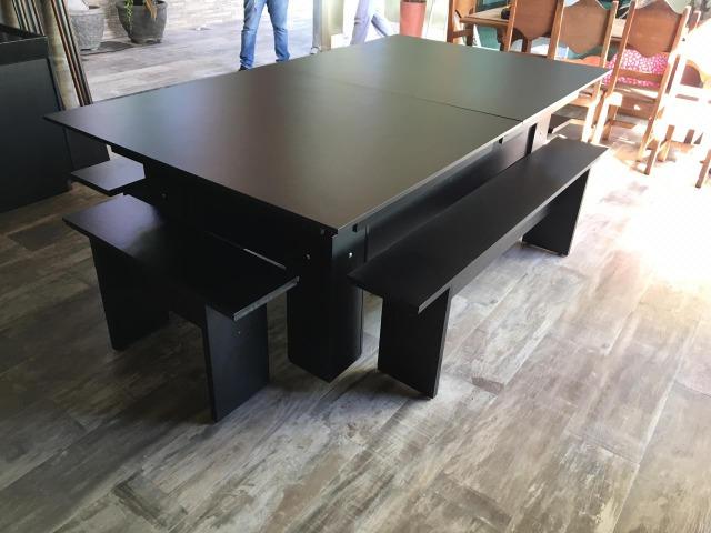 Mesa de Bilhar Com Redinhas Tecido Amarelo Modelo CCW8202 - Foto 3