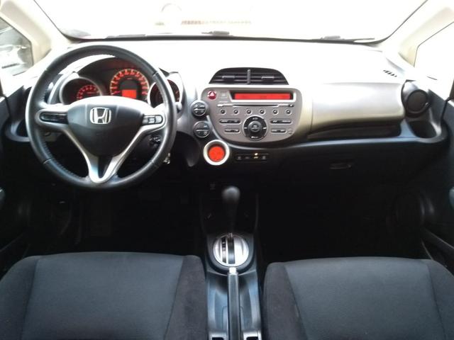 Honda 2014 Fit ex 1.5 Automatico Direcao Eletrica completo vermelho 2014 - Foto 7