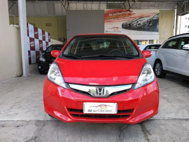 Honda 2014 Fit ex 1.5 Automatico Direcao Eletrica completo vermelho 2014 - Foto 2