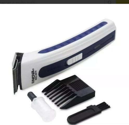 (NOVO) Máquina Fazer Barba e Pezinho Recarregável - Foto 2