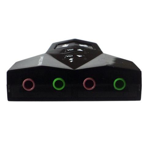 Adaptador Placa De Som 7.1 Usb 2.0 P2 P/ Fone/microfone Knup - Foto 4