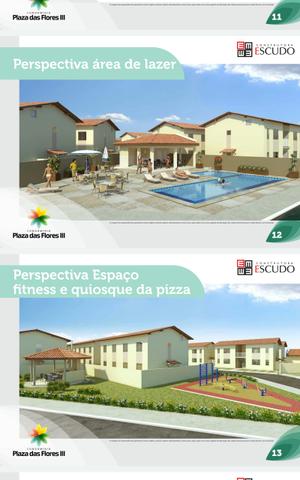 5- aptos com 2quartos e opção de quintal