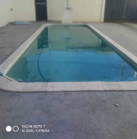 VENDO piscina 25 mil litros completa ou troco por PICAPE( SAVEIRO,MONTANA OU STRADA) - Foto 7