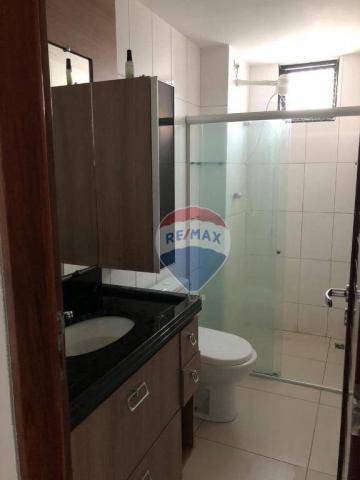 Apartamento com 3 dormitórios para alugar, 122 m² por R$ 2.400,00/mês - Manaíra - João Pes - Foto 11