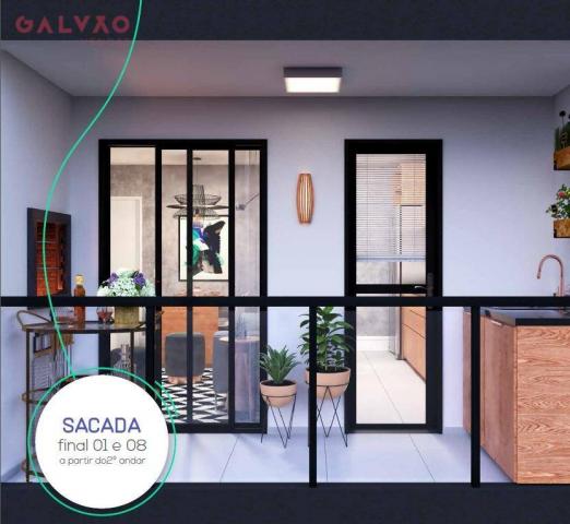 Apartamento com 2 dormitórios à venda, 51 m² por R$ 245.900,00 - Capão Raso - Curitiba/PR - Foto 2