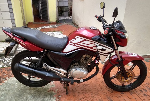 HONDA TITAN 2014 EX 150 CILINDRADA