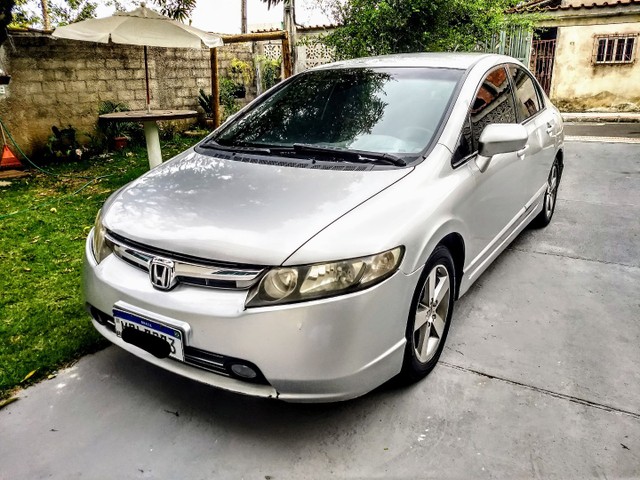 HONDA CIVIC 2008 LXS 1.8 AUTOMÁTICO COMPLETO