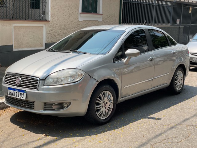 FIAT LINEA 2010 HLX 1.9 MANUAL COM KIT GAS