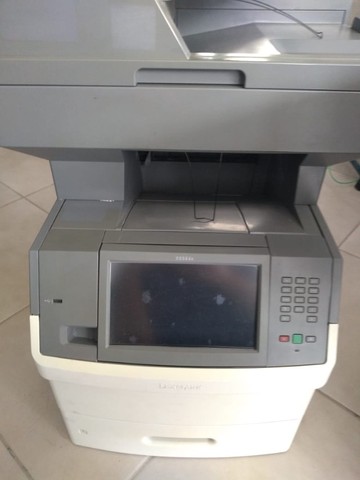 Impressora Multifuncional Laser Lexmark x656 - no estado - 12x sem juros