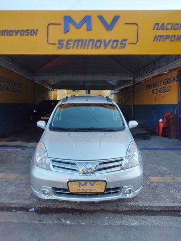 NISSAN GRAND LIVINA 1.8 SL COM GNV INGETAVEL AUTOMÁTICO