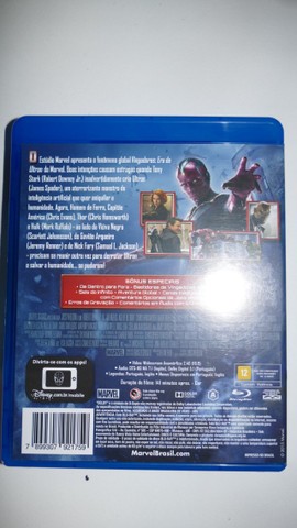 Bluray Vingadores Era De Ultron (usado) - Foto 2