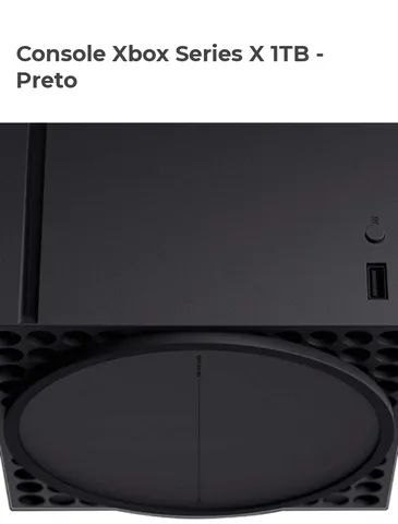 Console Xbox Series X 1TB - Preto