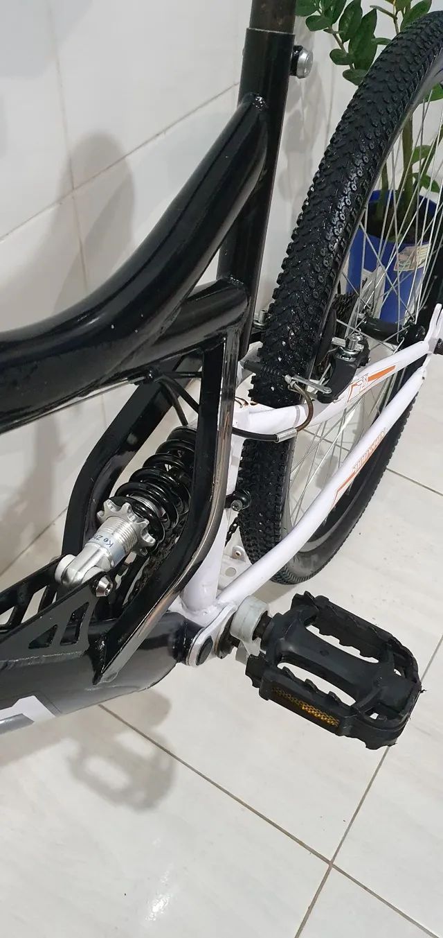 Bicicleta aro 26 com amortecedores top