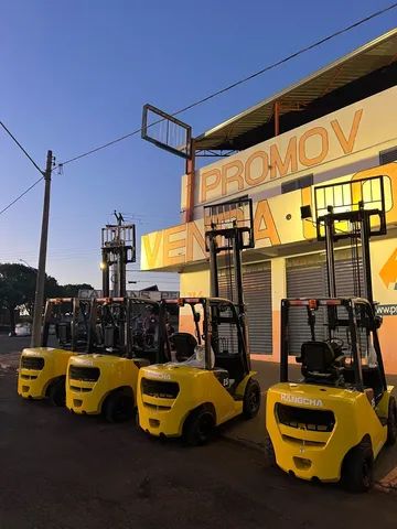Empilhadeira NOVA ZERO Hangcha 2,5t Diesel - Foto 4