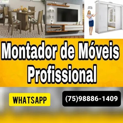 Montador de móveis profissional 