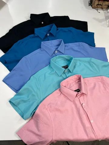 Camisas Linho Manga Curta  - Foto 2
