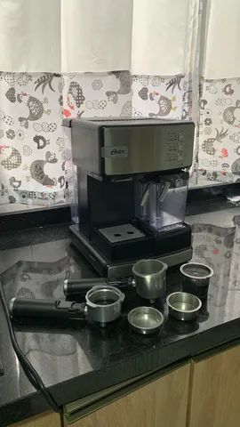 Cafeteira Espresso Oster Nova PrimaLatte Inox