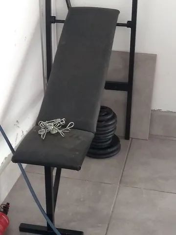 Vendo banco supino e anilhas  - Foto 3
