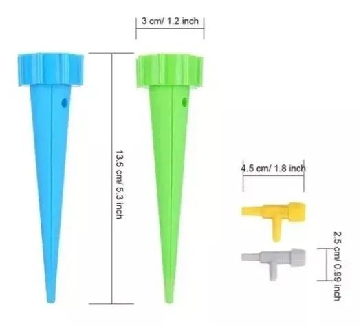 Kit 12 Gotejadores Irrigador Garrafa Pet Planta Automatico - Foto 5
