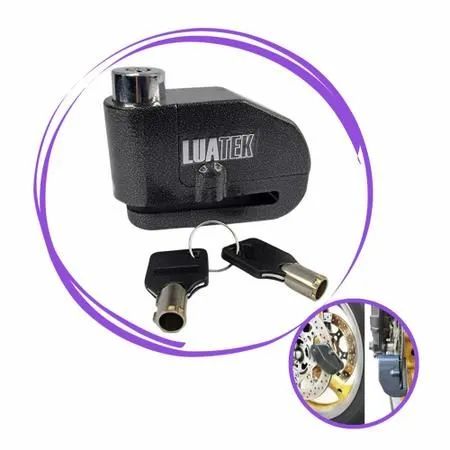 Cadeado Moto Bloqueio De Disco Bicicleta Antifurto Segurança