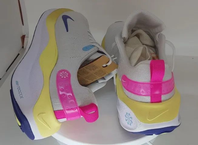 Tenis Nike React X Inf Run4 Masculino Branco Tam 49 (us 16) - Foto 4