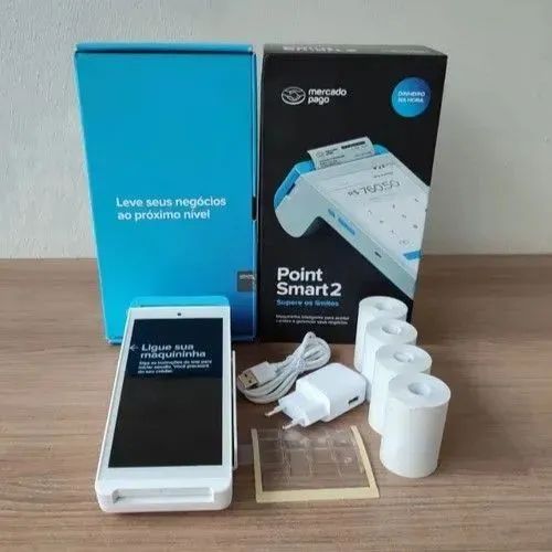 Máquina de Cartão Smart Tela Touch Screen 4G - 4 Bobinas - Catálogo de Loja - Foto 3