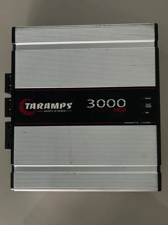 Amplificador Taramps 3000 Trio 3000 Watts RMS 2 Ohms - Foto 3