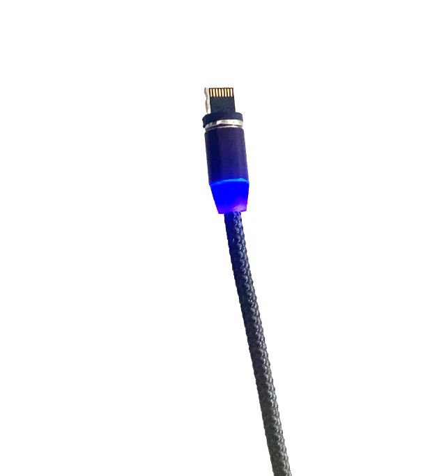 Cabo Carregador USB Lighting USB C Micro Magnetic X-Cable - Foto 2