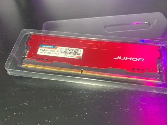 Memória Ram DDR4 Juhor 8gb 3000mhz C/ Dissipador Desktop (NOVA) - Foto 2