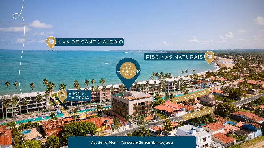Flats no Rooftop SERRAMBI - Oportunidade!!