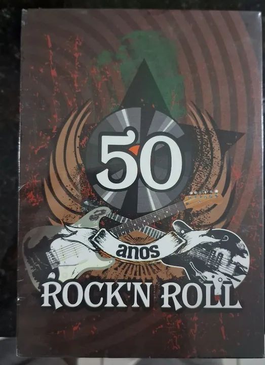 Box lacrado 50 anos de rockin roll 5 dvds