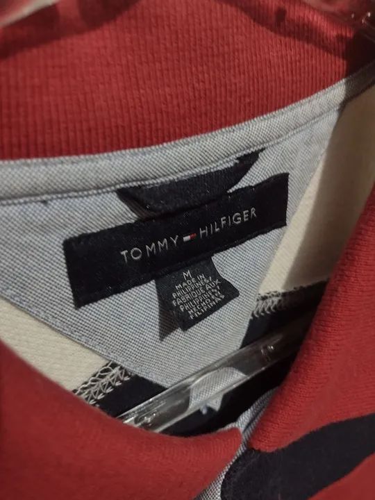Camisa Tommy Hilfiger listrada  - Foto 3