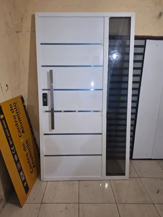 Portas pivotantes acm alumínio  - Foto 5