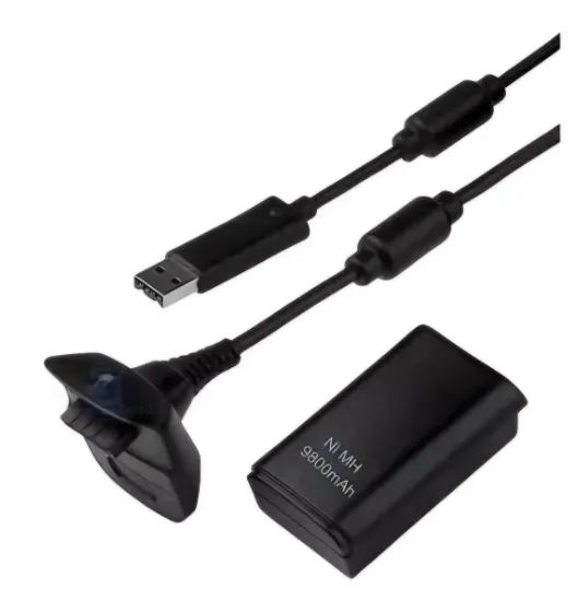 Kit Carregador e Bateria para Controle Xbox 360 LB-5123 - Foto 2