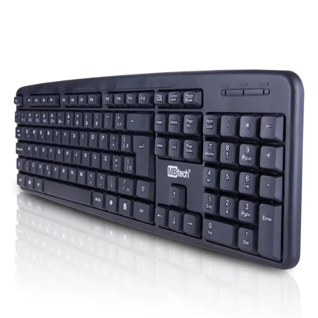 Teclado Padrao Standard Usb Com Fio K7 Gb54425 - Foto 2