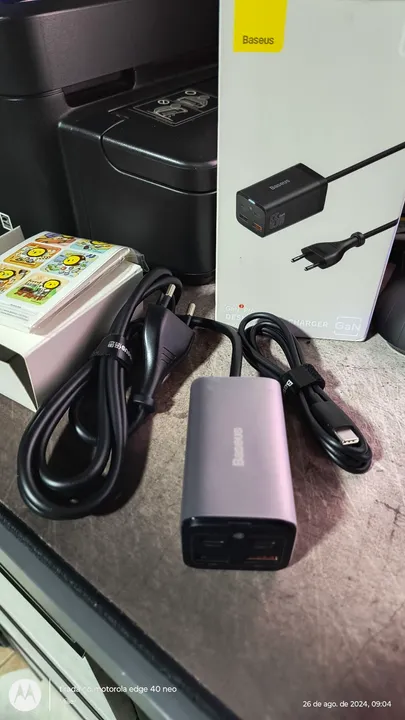 Carregador turbo 65w
