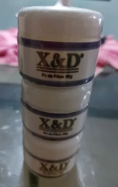 3 unidades de Pó de Fibra X&D 50g