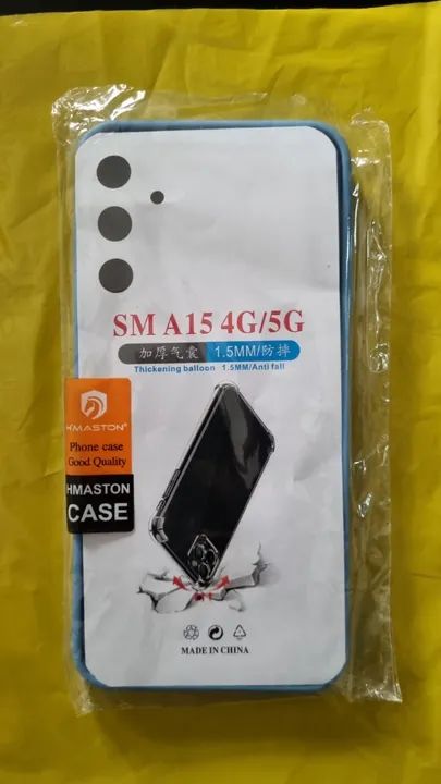 Capinha para Smartphone Samsung A15 5G Azul Claro